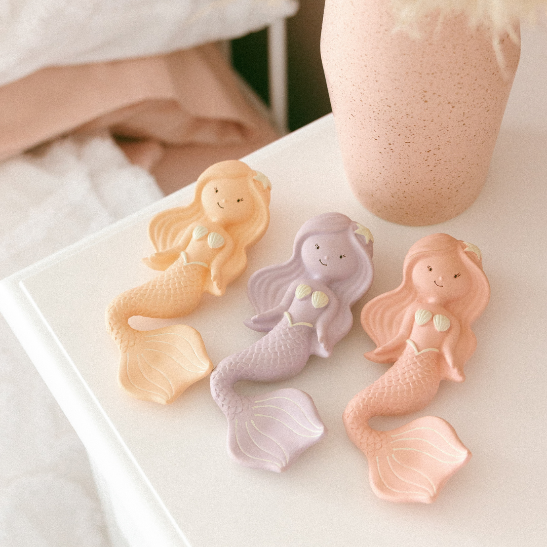 Winnie Parkes Maeve The Mermaid Teether Grape