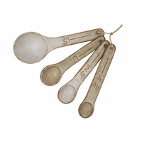 FRANCIS CERAMIC MEASURING SPOONS 4PC