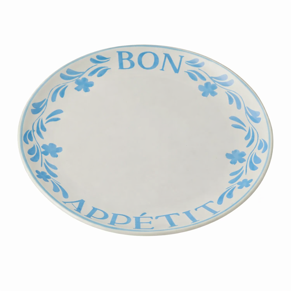 MARAIS CERAMIC ROUND PLATTER