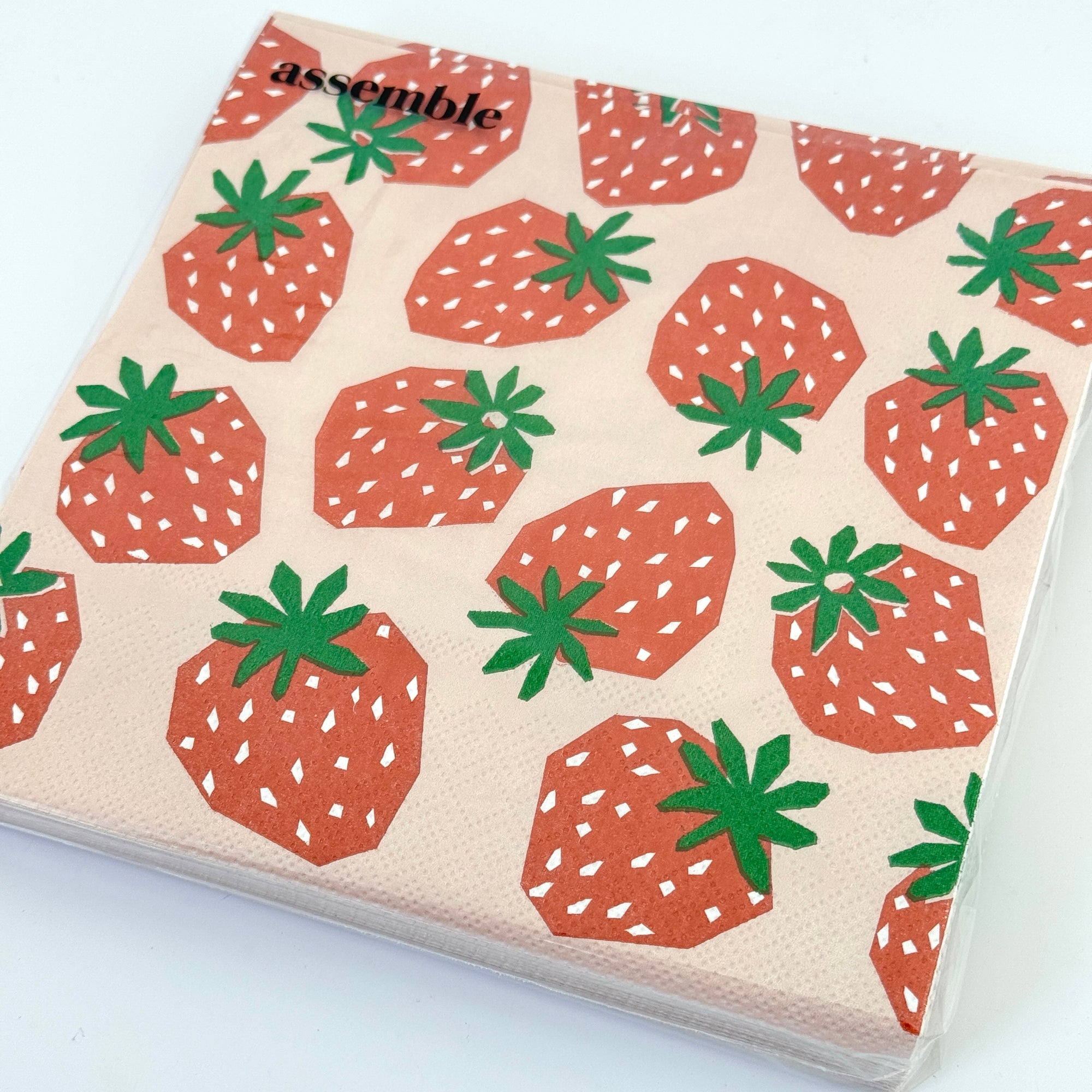 STRAWBS NAPKINS 20PC