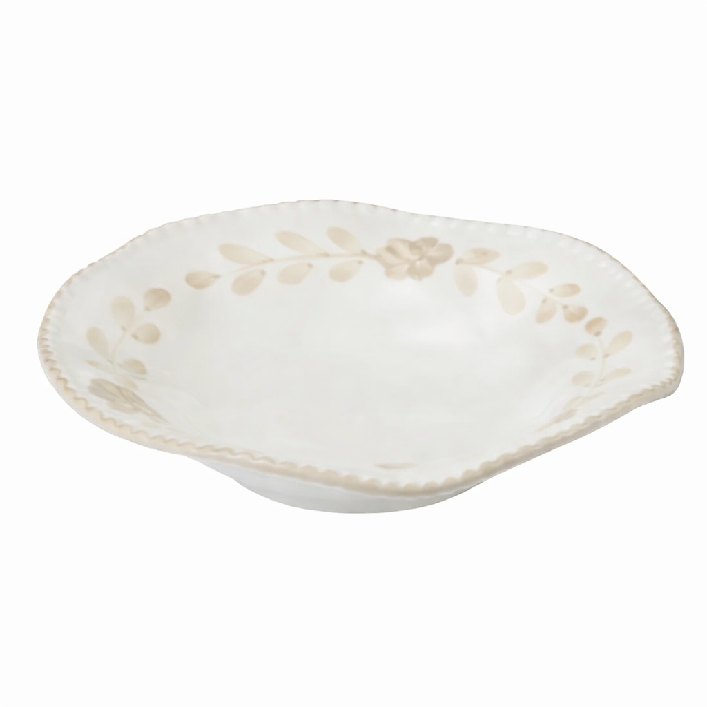 ALMA CERAMIC BOWL: TAUPE