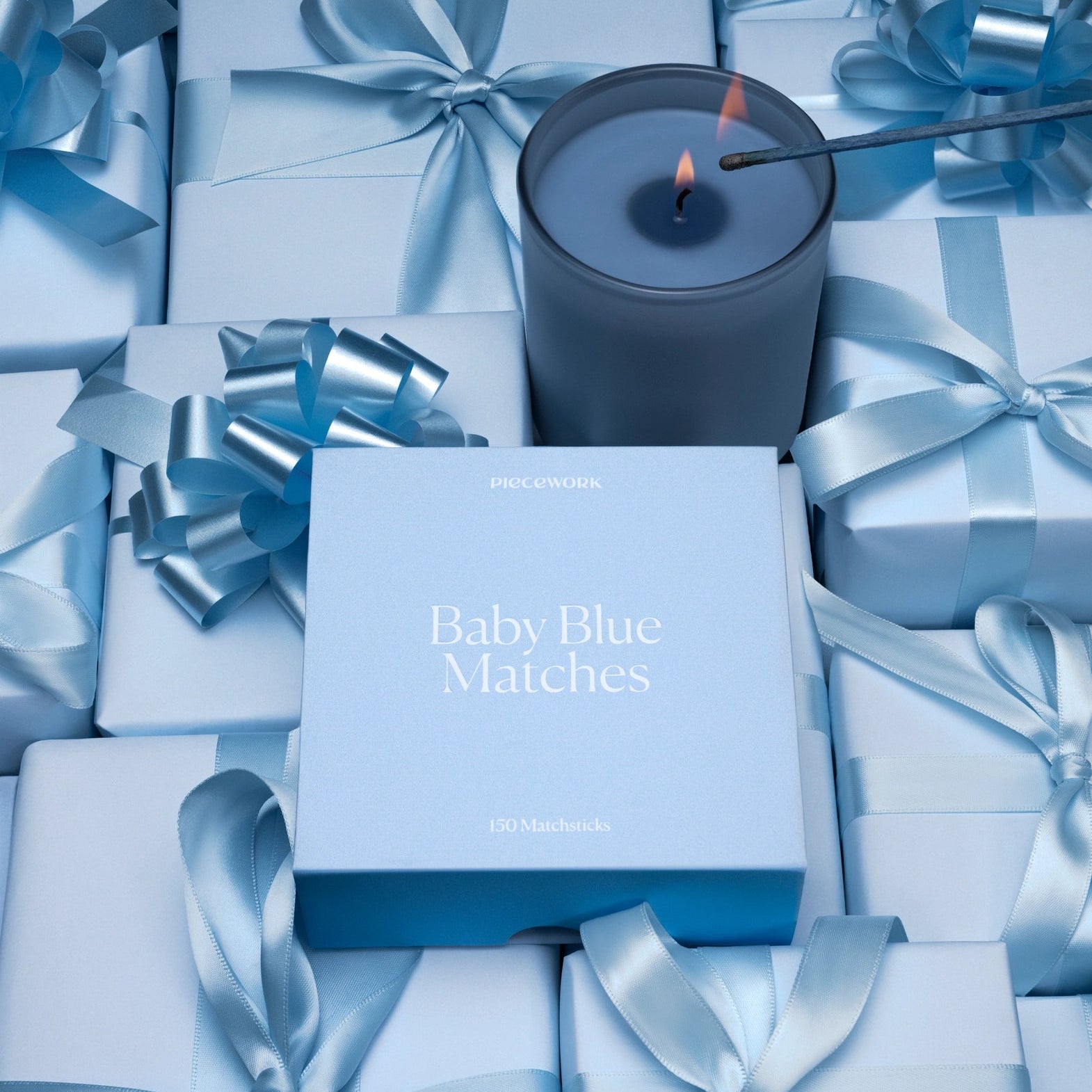 PIECEWORK MATCHSTICKS: BABY BLUE