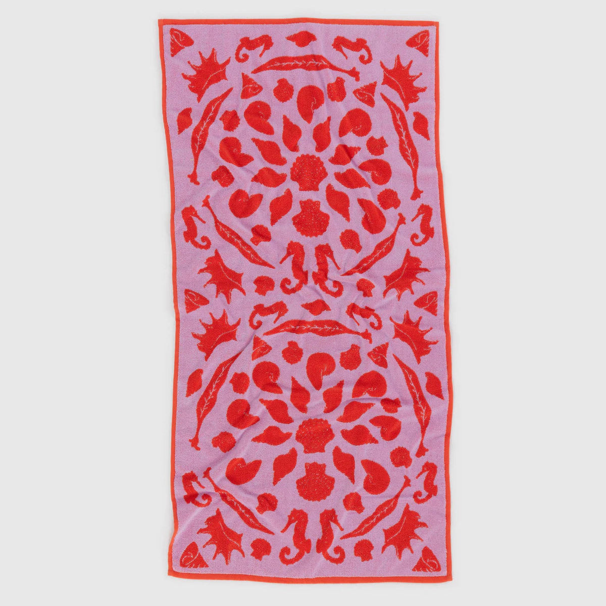 BAGGU BATH TOWEL: SEA SHELLS