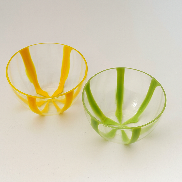 CABANA ACRYLIC BOWL: YELLOW