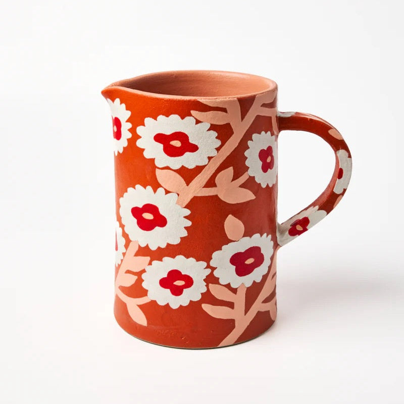 J & CO MAKER JUG: ROSY FLORAL