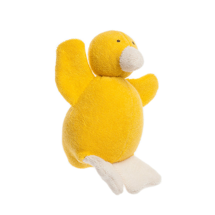 Nanchen Natur Baby Rattle Duckling - organic baby rattle toy