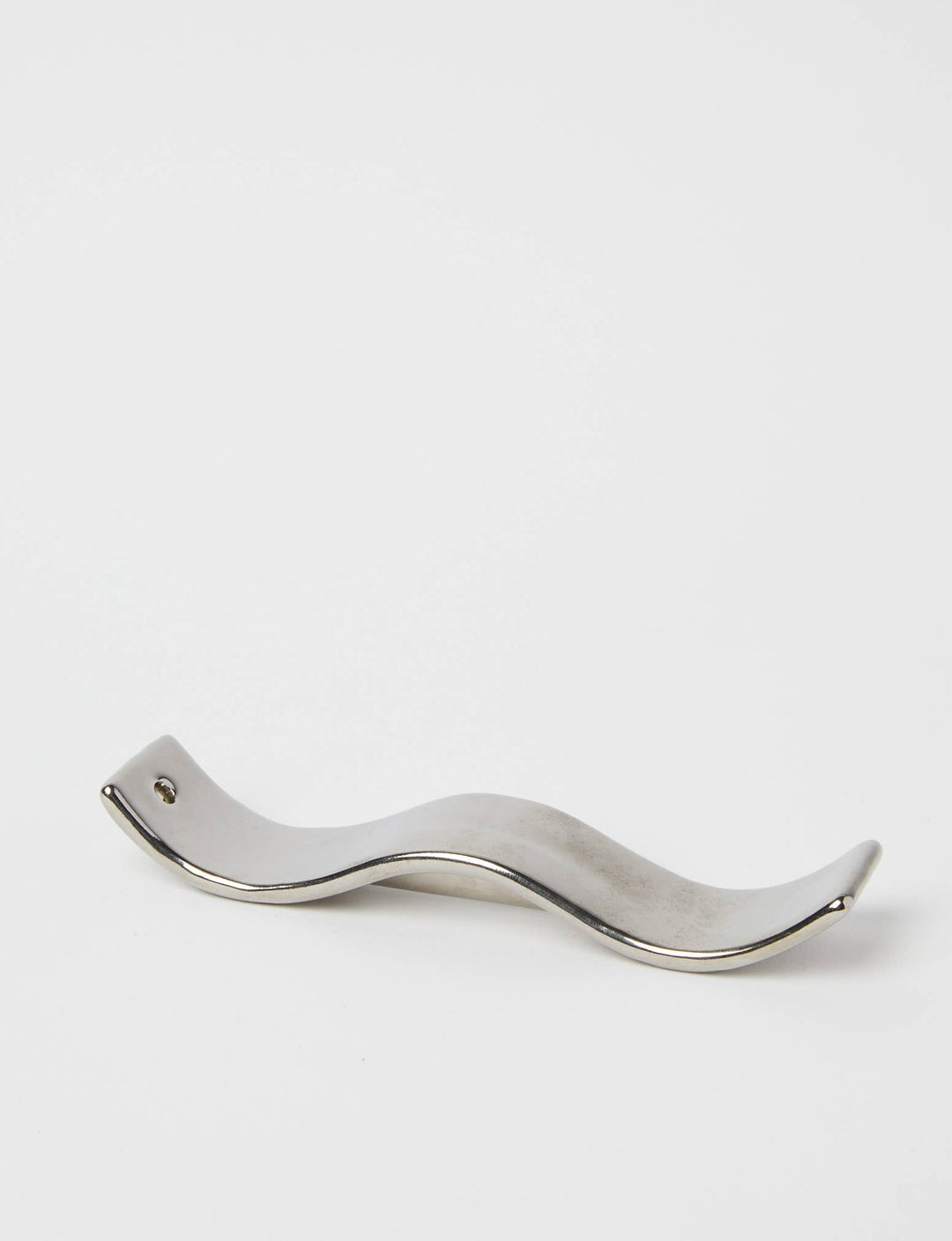 Gentle Habits Ceramic Wave Incense Holder Silver