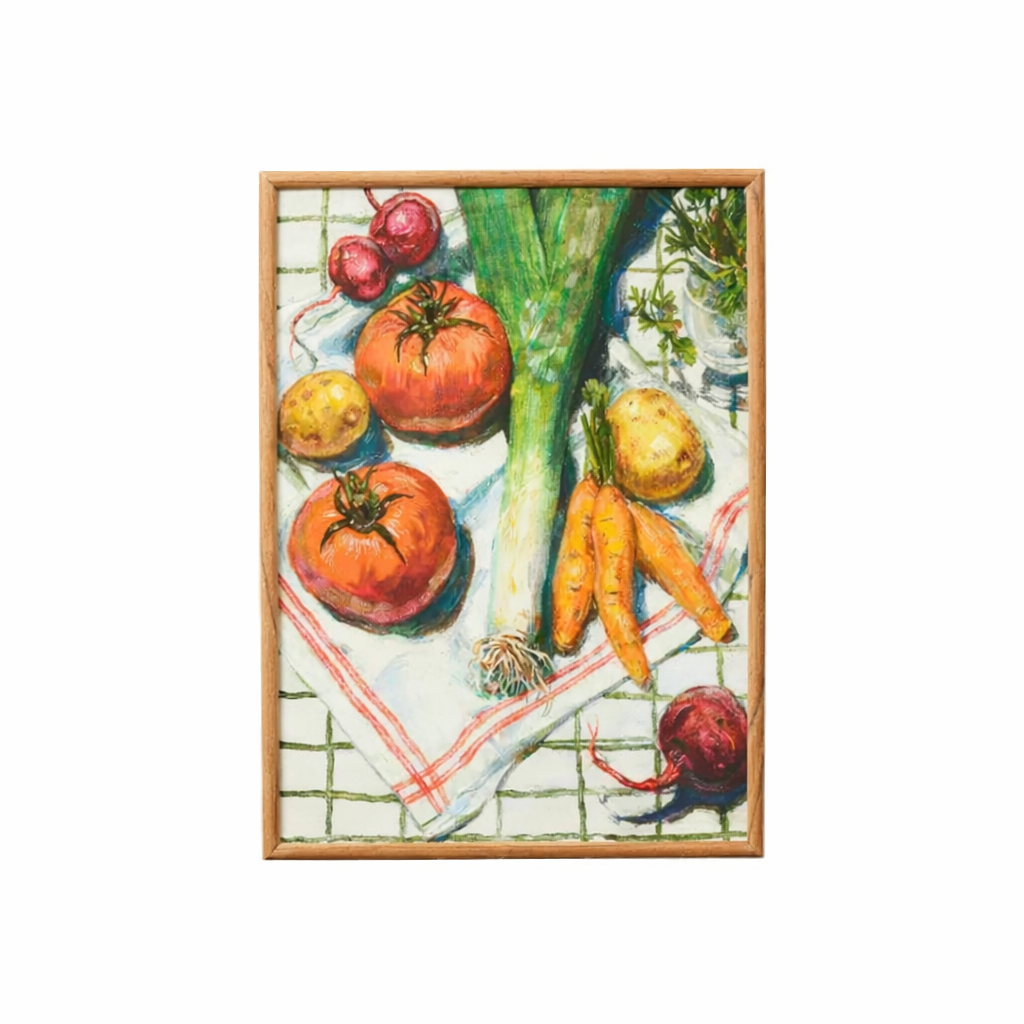 SALSA FRAME GLASS PRINT: SOUP