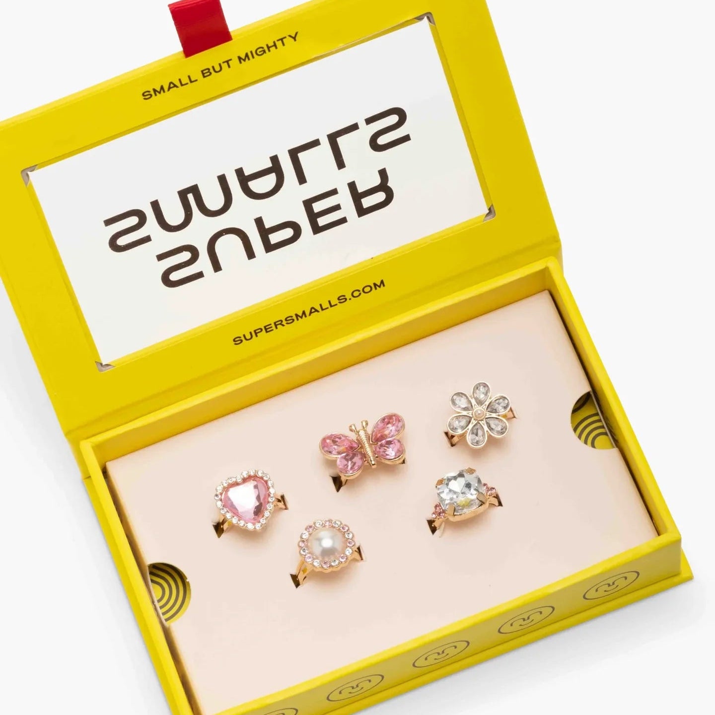 SUPER SMALLS HEART FELT RING SET