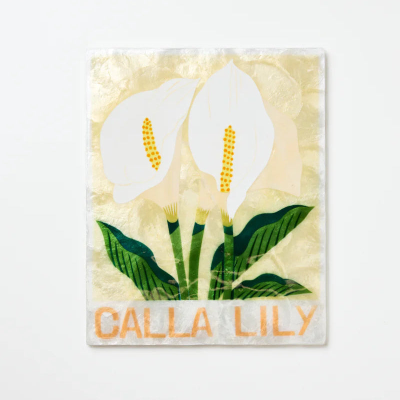 J & CO MARKET WALL ART: LILY