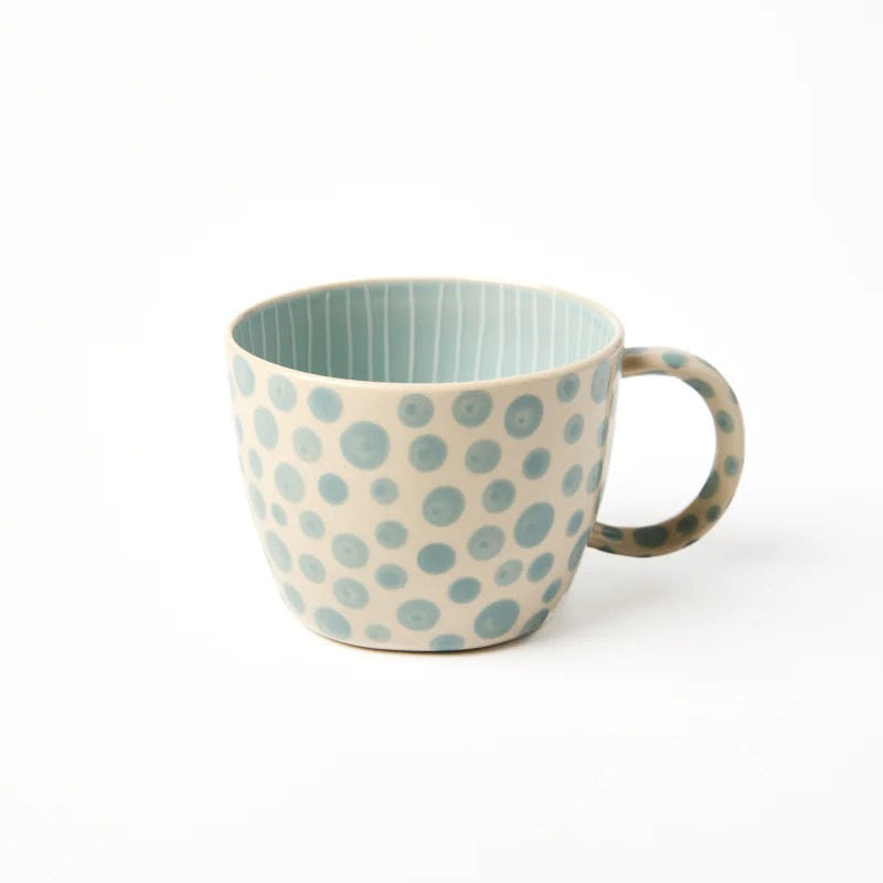 J & CO CHINO MUG: POWDER DOT