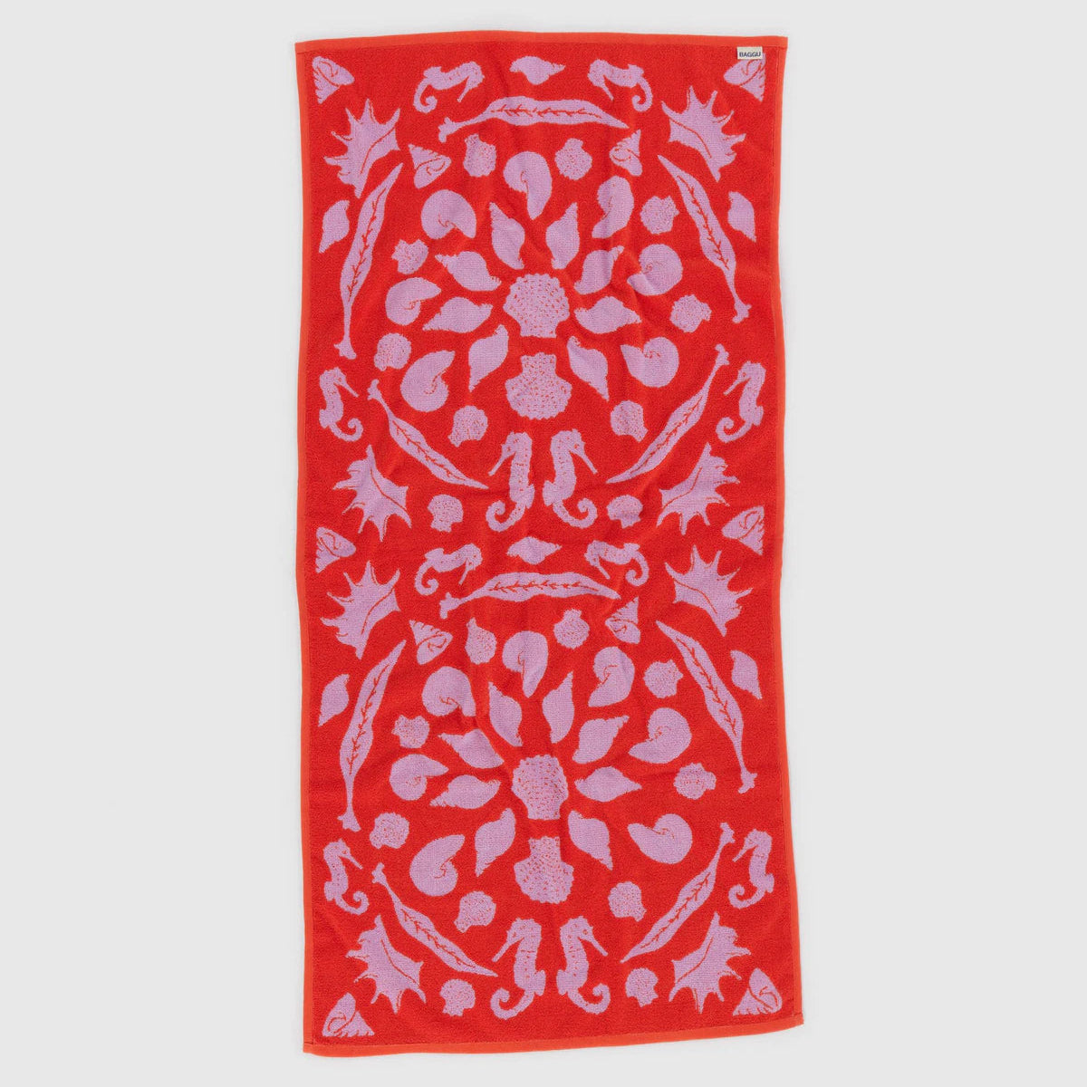 BAGGU BATH TOWEL: SEA SHELLS