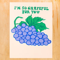 ALPHABET STUDIOS GRAPEFUL FOR YOU CARD