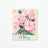 J & CO MARKET WALL ART: PEONY