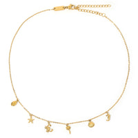 ARMS OF EVE ARIEL GOLD NECKLACE