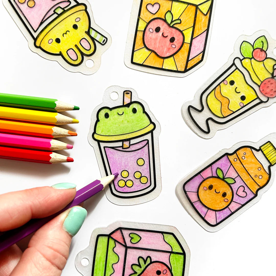 TIGER TRIBE SHRINKORAMA CHARM BRACELET: KAWAII DRINKS