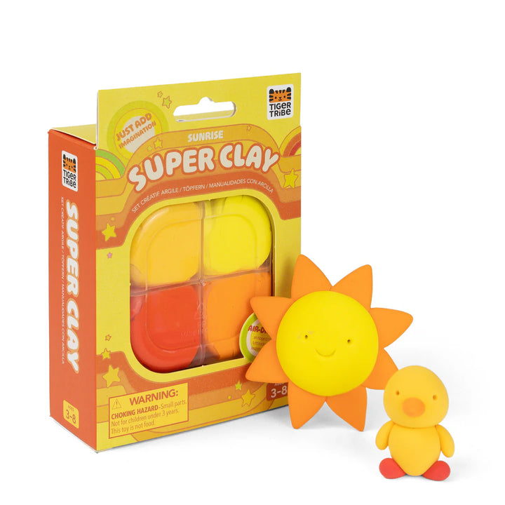 TIGER TRIBE SUPER CLAY: SUNRISE (YELLOW &amp; ORANGE)