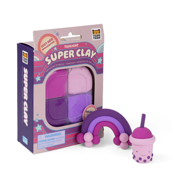 TIGER TRIBE SUPER CLAY: TWILIGHT (PURPLES)