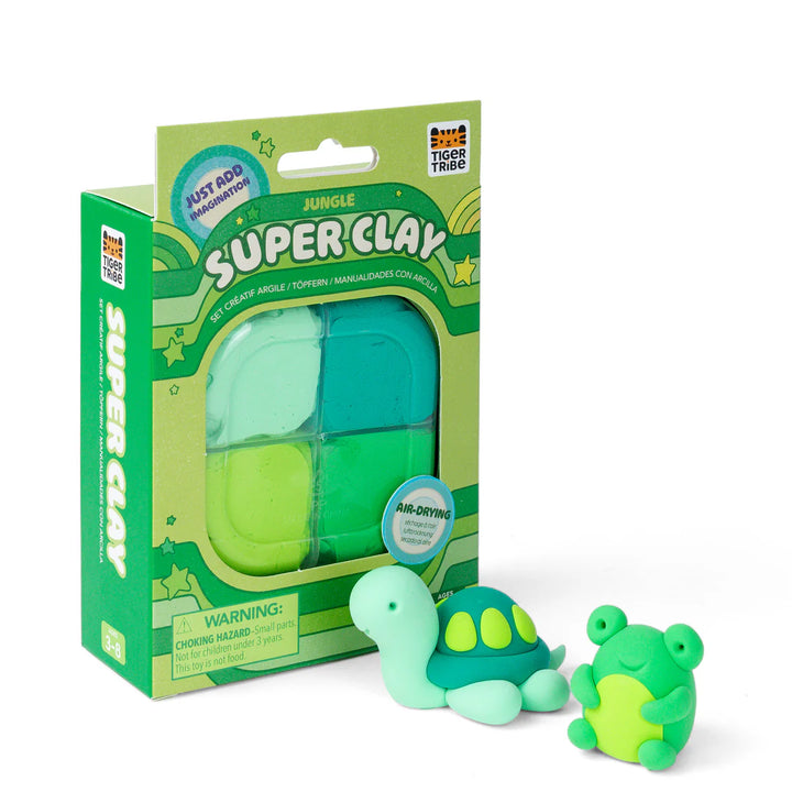 TIGER TRIBE SUPER CLAY: JUNGLE (GREENS)