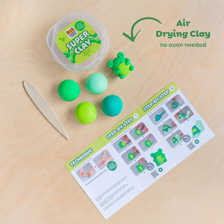 TIGER TRIBE SUPER CLAY: JUNGLE (GREENS)