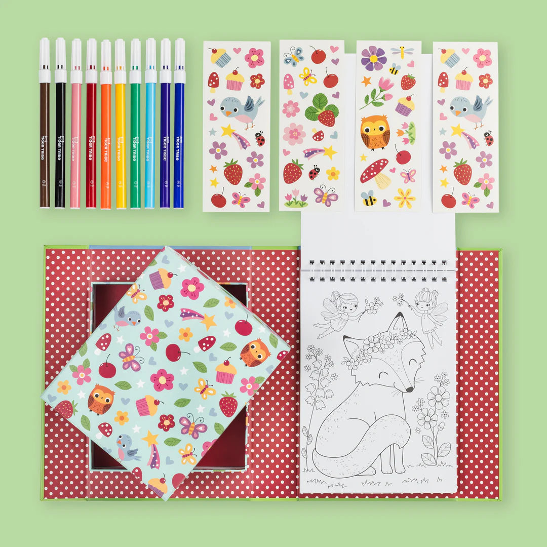 TIGER TRIBE COLOURING SET: FOREST FAIRIES