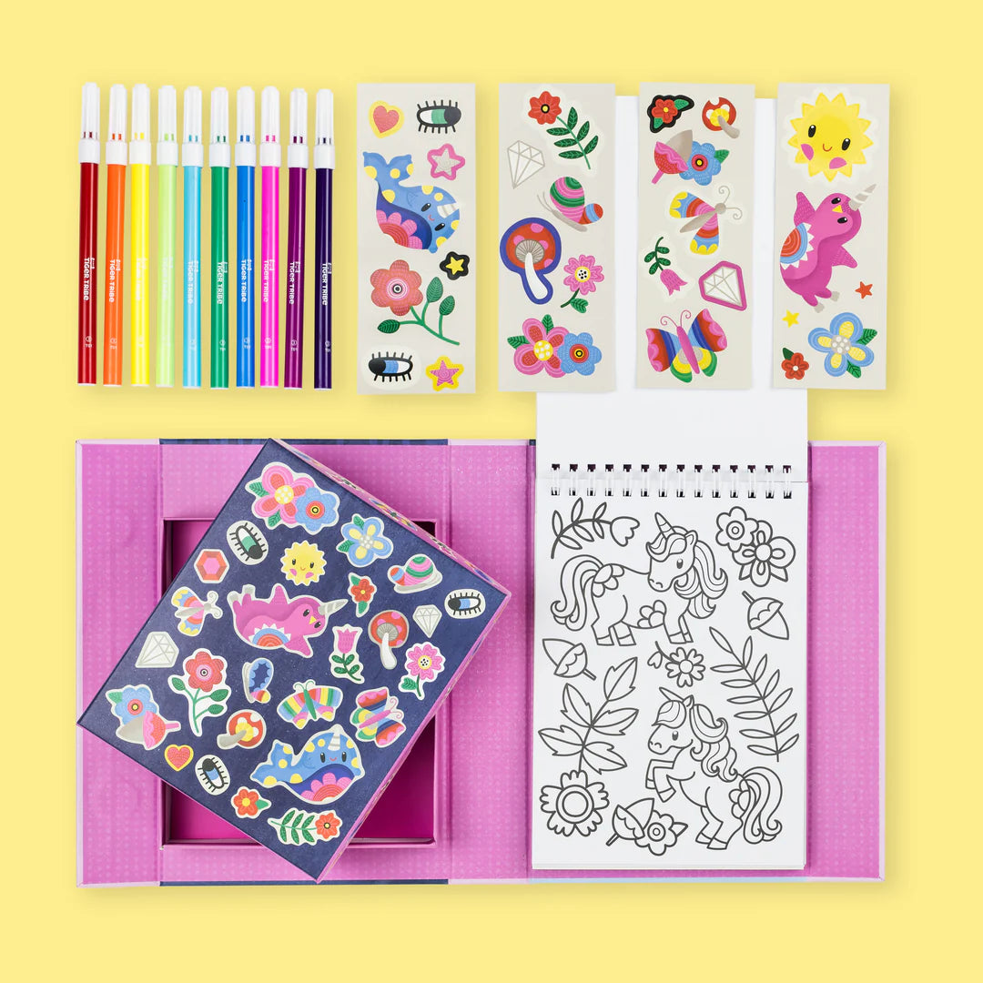 TIGER TRIBE COLOURING SET: MAGICAL CREATURES