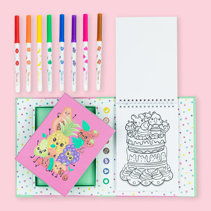 TIGER TRIBE SCENTED COLOURING: FRUITY CUTIE