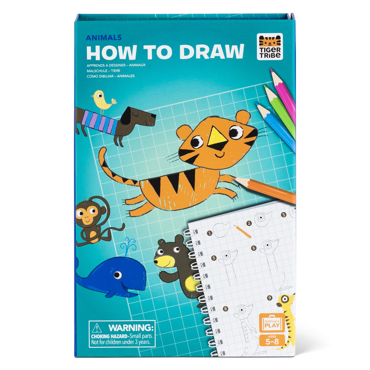 TIGER TRIBE HOW TO DRAW: ANIMALS
