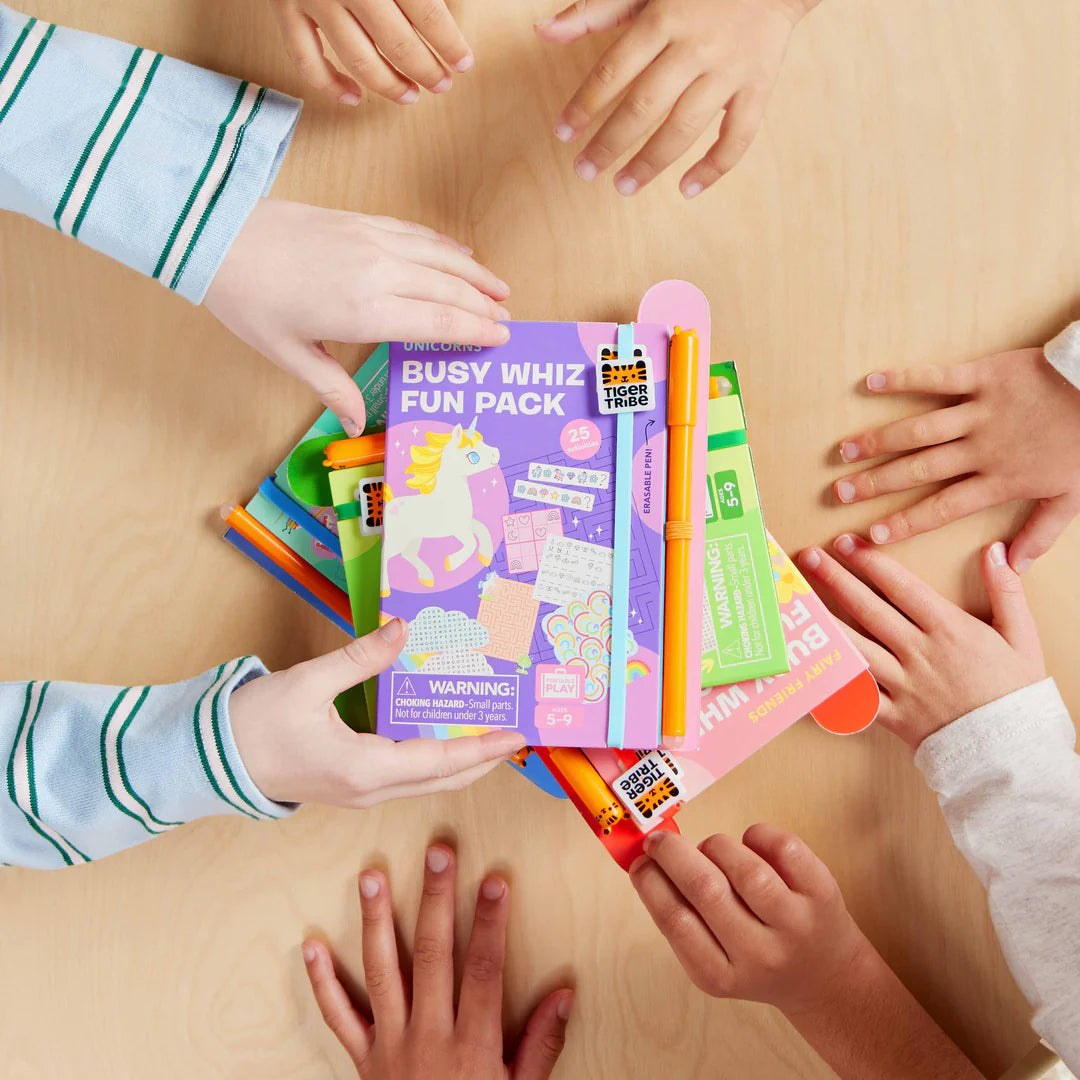 TIGER TRIBE BUSY WHIZ FUN PACK: UNICORNS