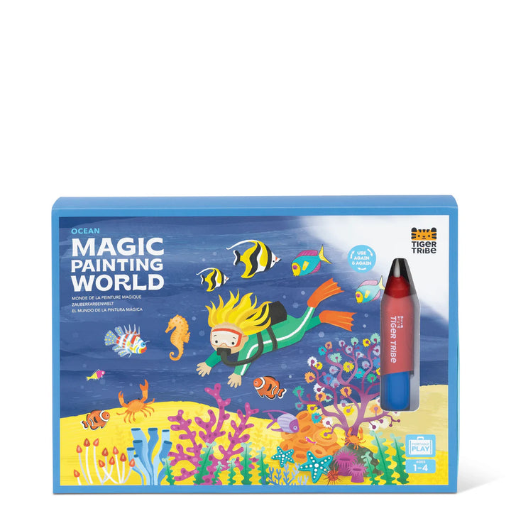 TIGER TRIBE MAGIC PAINTING WORLD: OCEAN