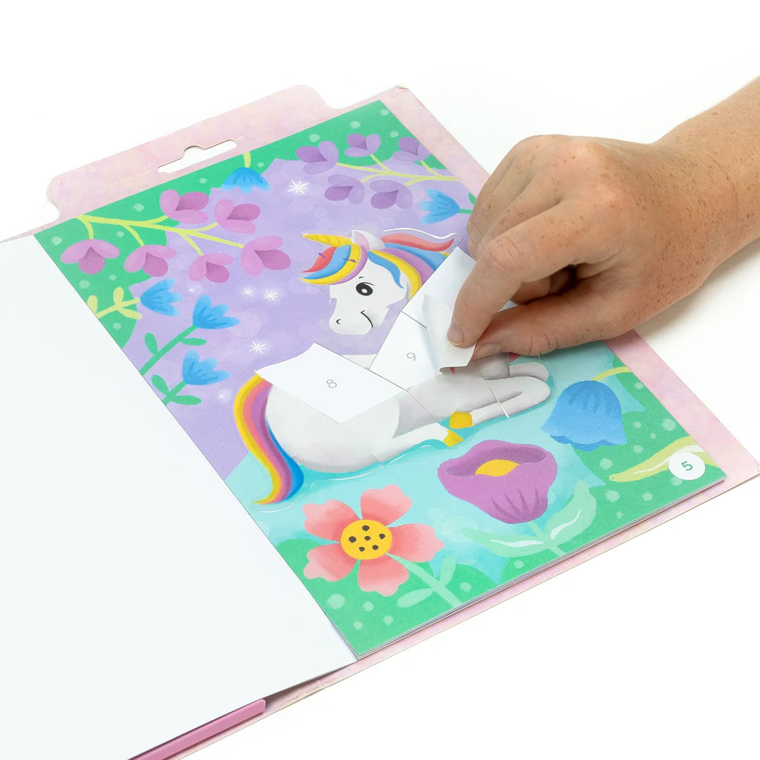 TIGER TRIBE STICKER BY NUMBERS: MAGICAL GARDEN
