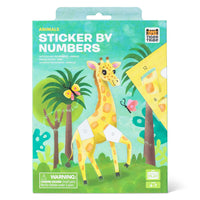 TIGER TRIBE STICKER BY NUMBERS: ANIMALS