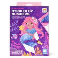 TIGER TRIBE STICKER BY NUMBERS: MERMAID FRIENDS