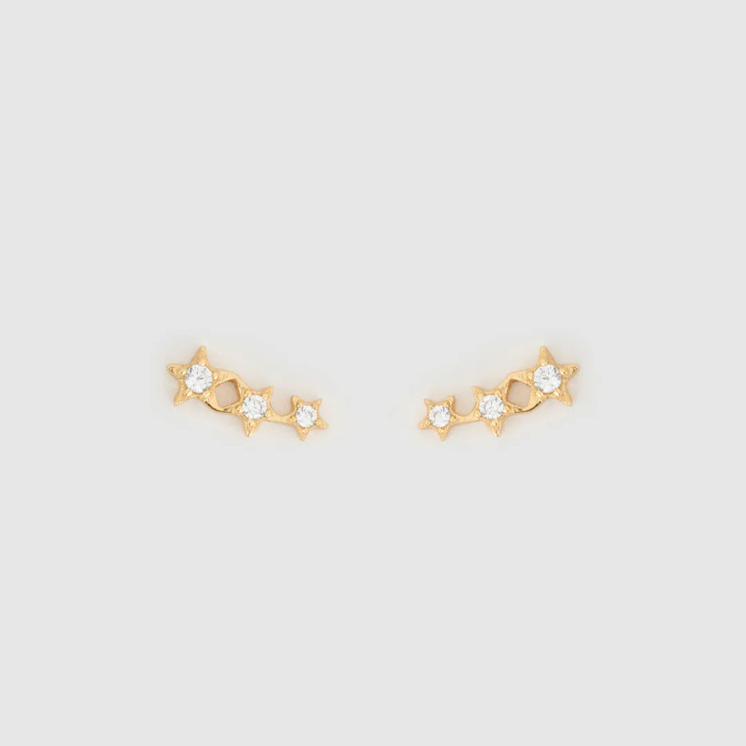 ARMS OF EVE ASTRA TRIPLE STAR EARRINGS