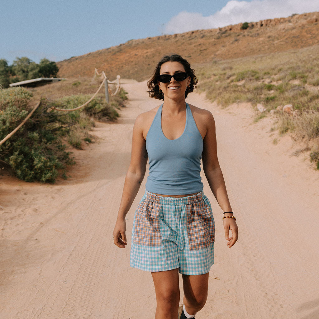 ATMOSEA PLAY SHORT: PLAID