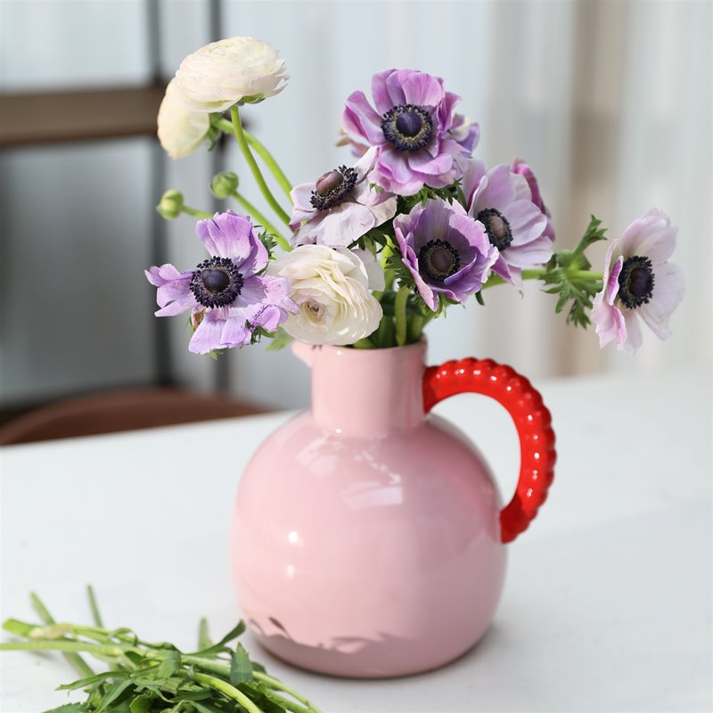 KLEVERING PERLE JUG: PINK