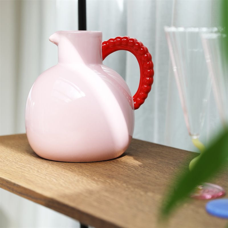 KLEVERING PERLE JUG: PINK