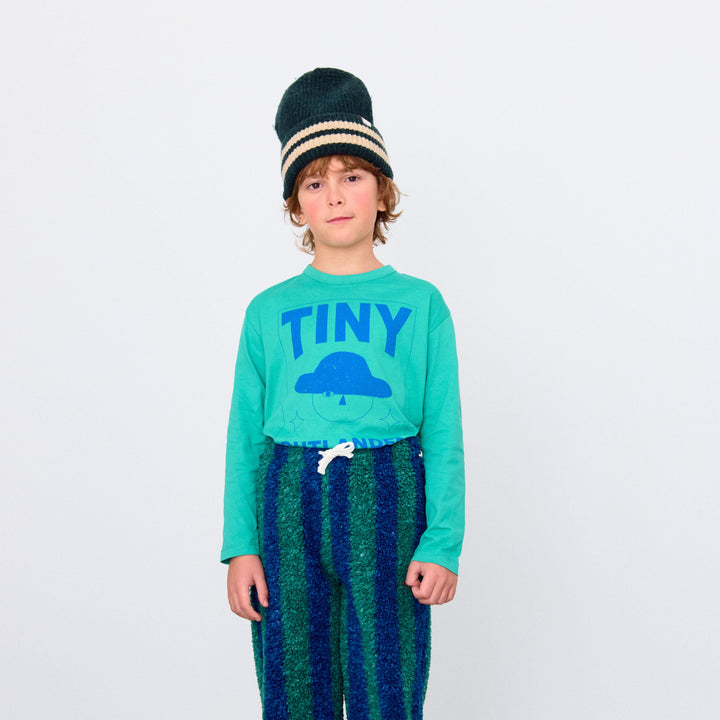 TINY COTTONS OUTLANDER GRAPHIC LONG SLEEVE TEE: EMERALD