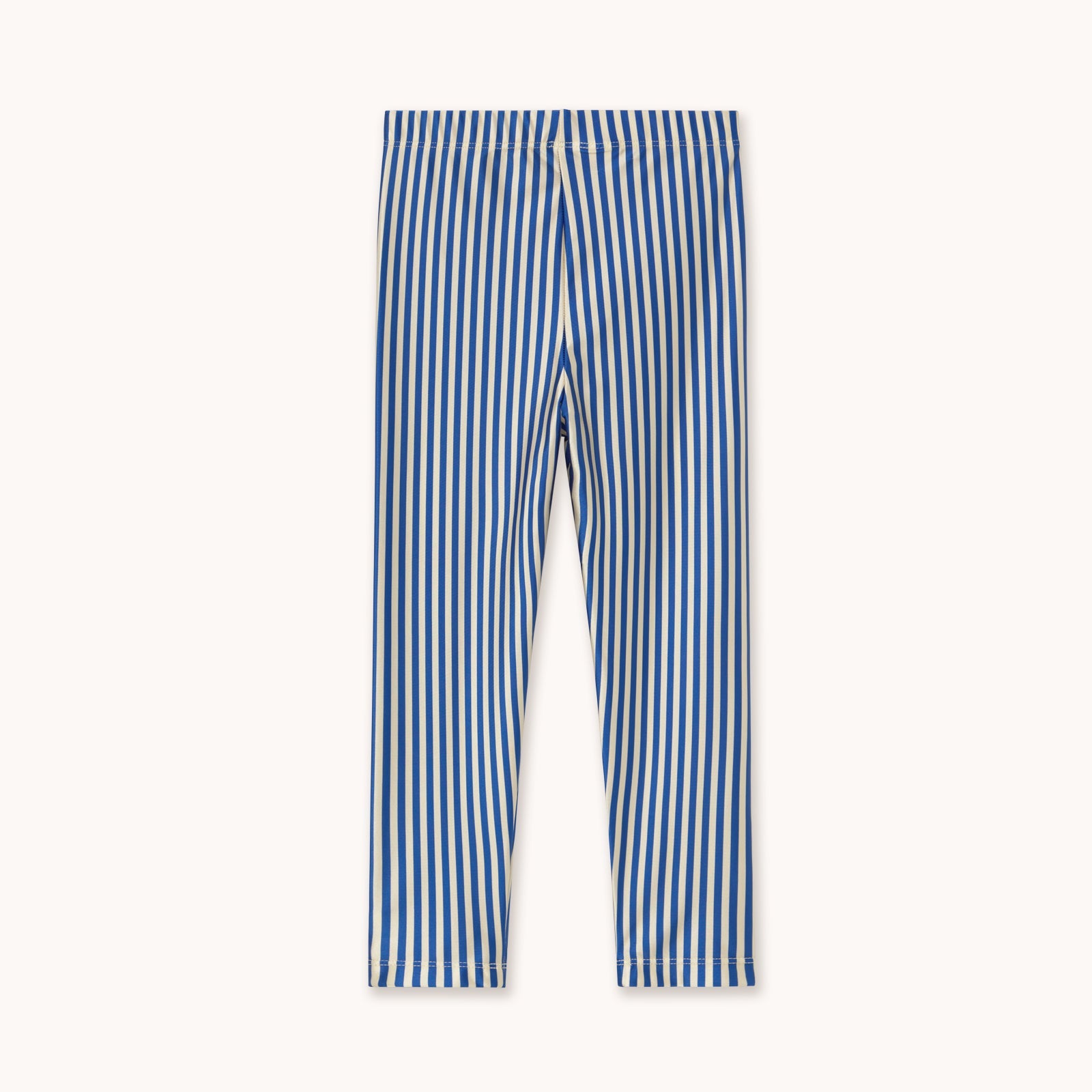 TINY COTTONS STRIPES SHINY LEGGINGS: DARK BLUE
