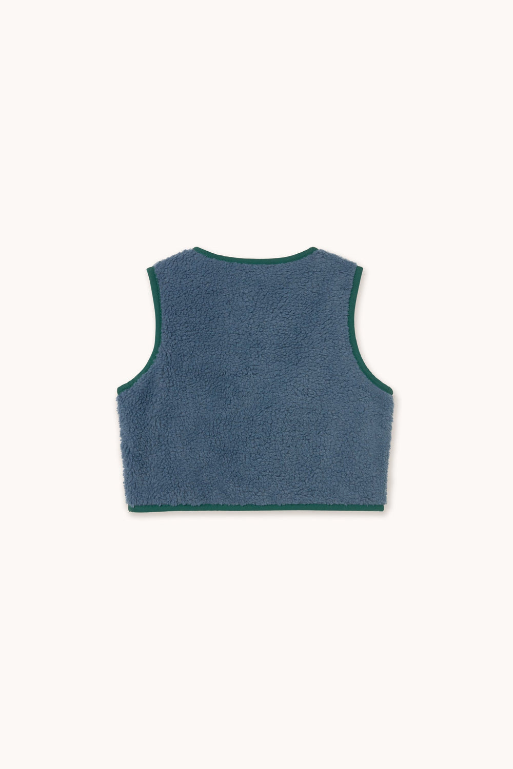 Tiny Cottons Sherpa Vest back