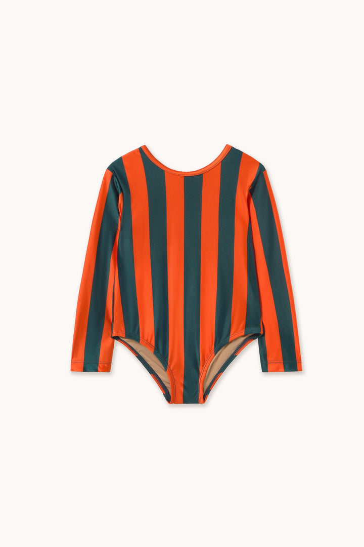 Tiny Cottons Red-Blue Stripes Shiny Body