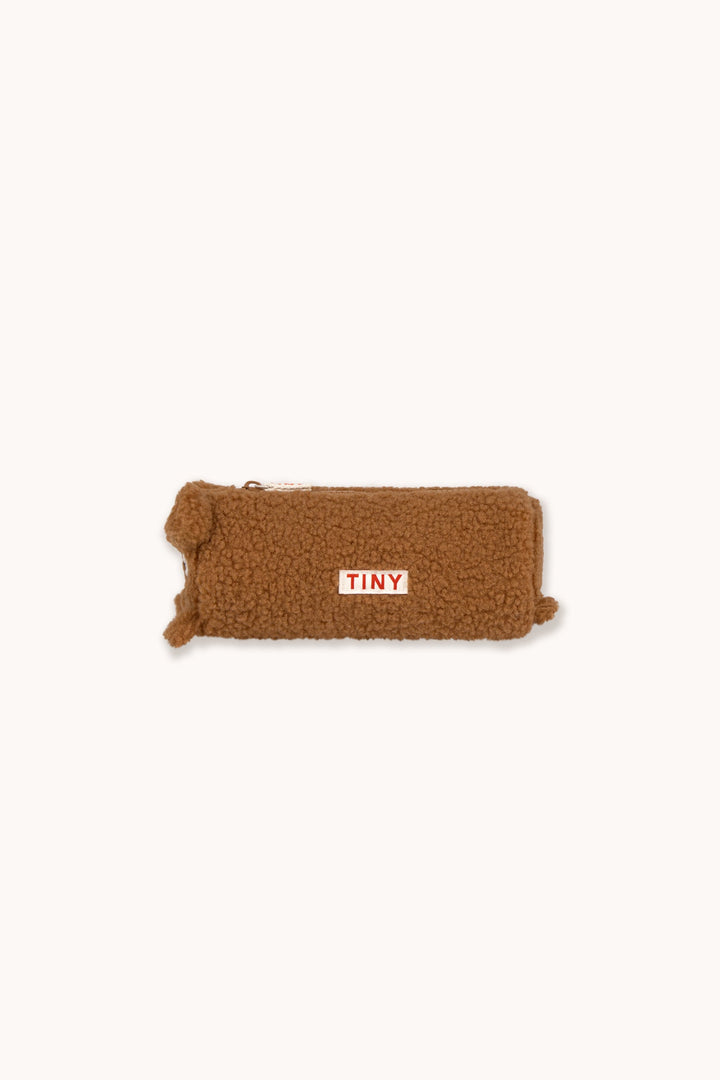 Tiny Cottons Bear Pencil Case bronze