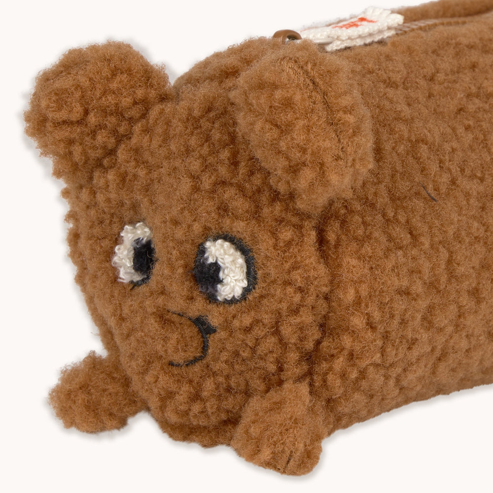 Tiny Cottons Bear Pencil Case open