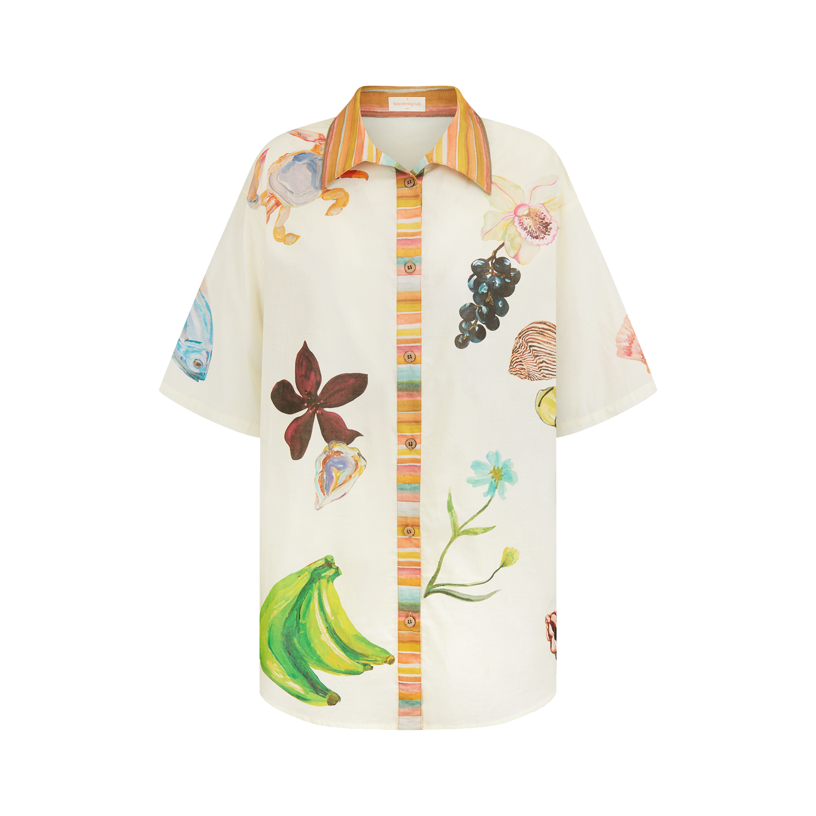 WF X ANNIE EVERINGHAM OVER SWIM SHIRT: SEASIDE