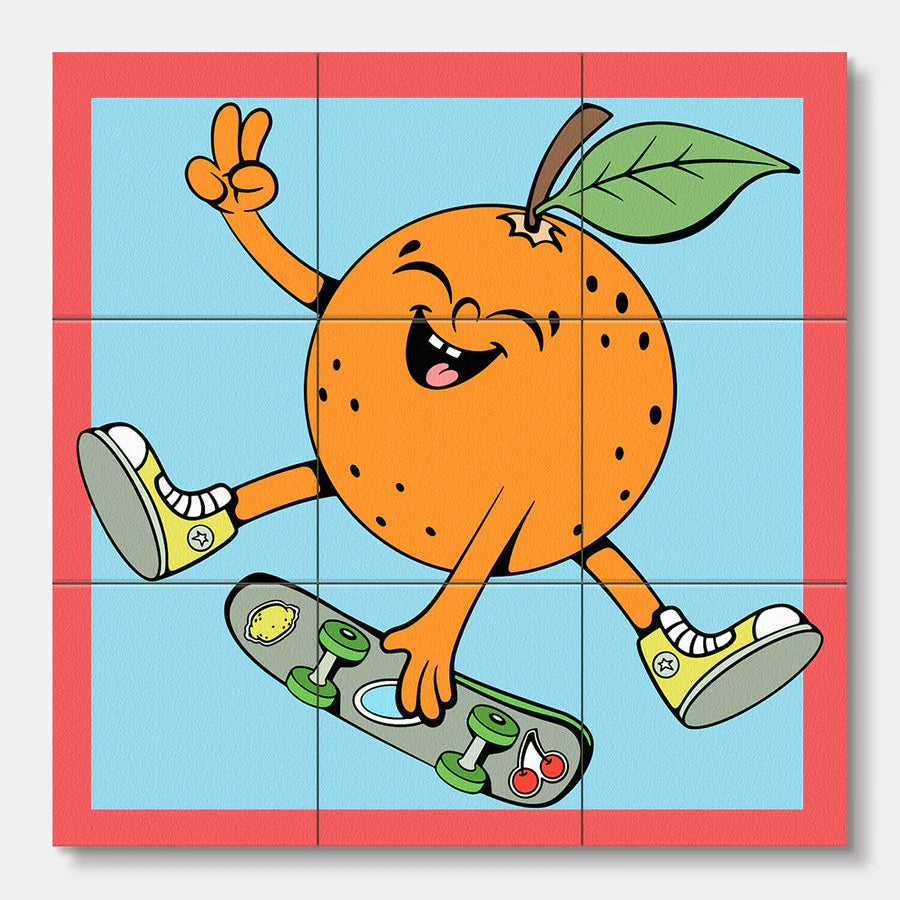 JOURNEY OF SOMETHING COOL DUDES WOODEN BLOCKS