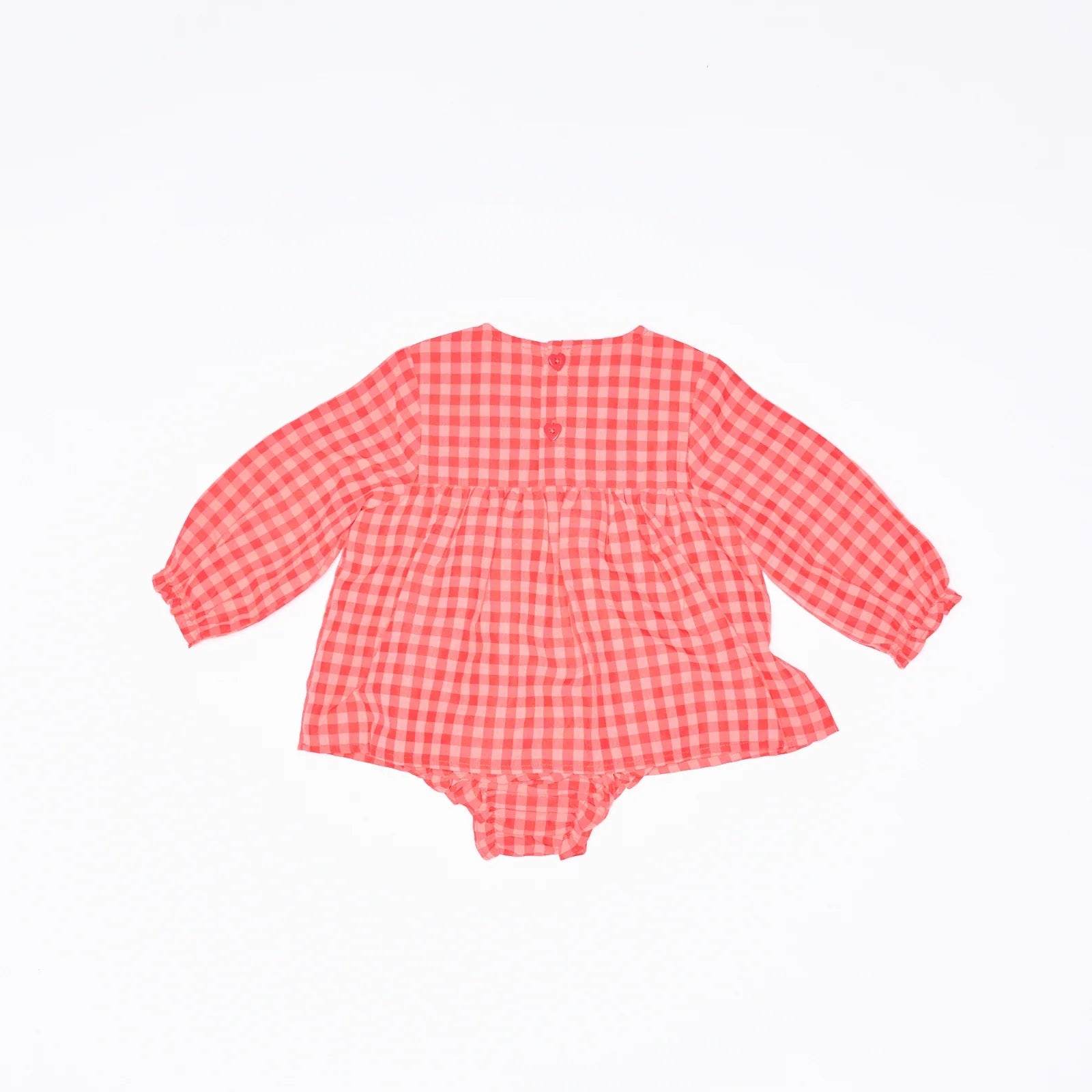 WALNUT MELBOURNE AURORA ROMPER: LOVE CHECK