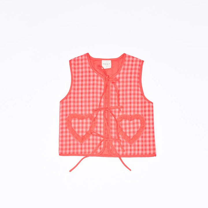 WALNUT MELBOURNE AURORA VEST: LOVE CHECK