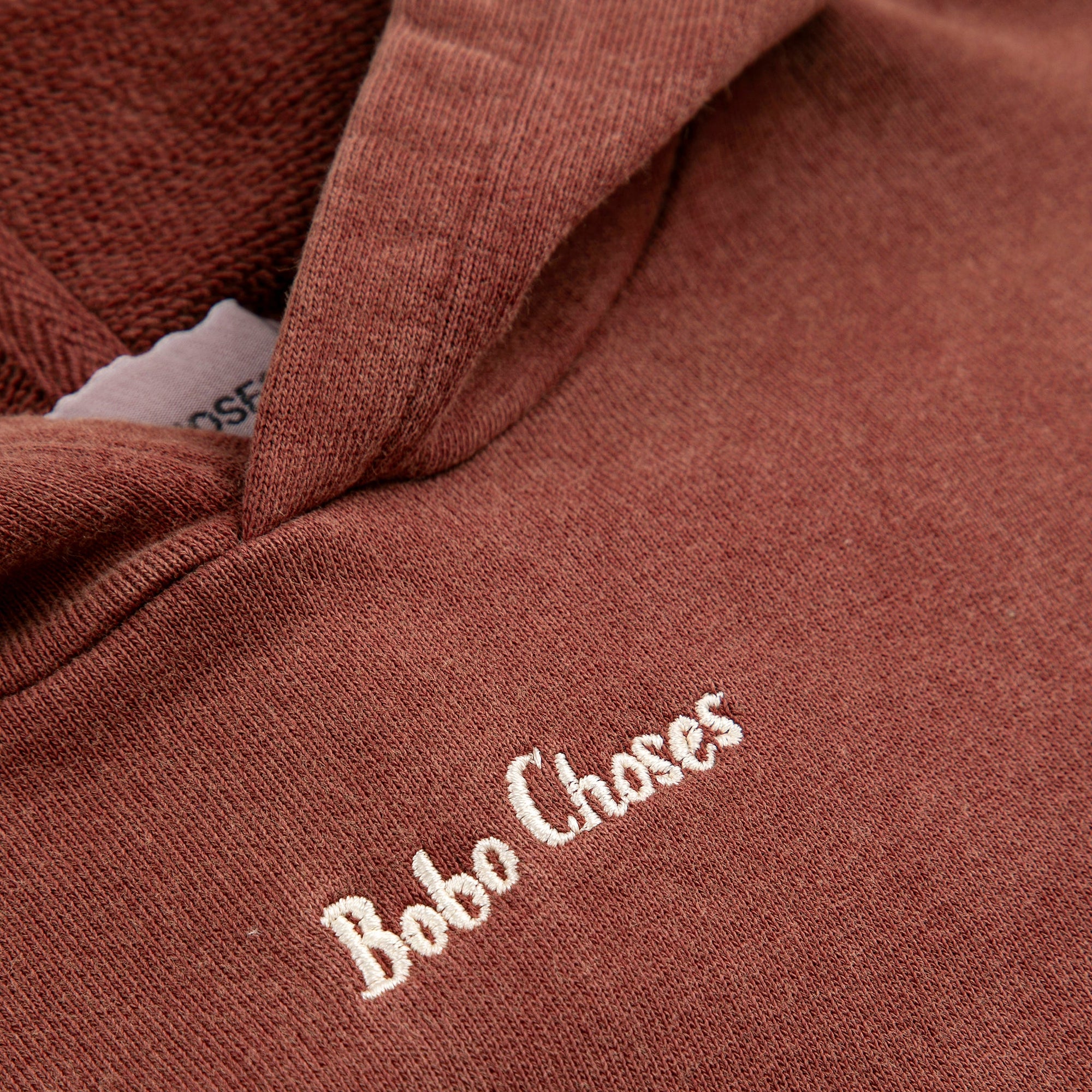 BOBO CHOSES HOODIE: BROWN