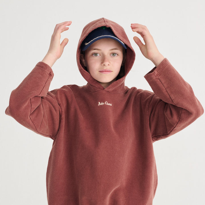 BOBO CHOSES HOODIE: BROWN