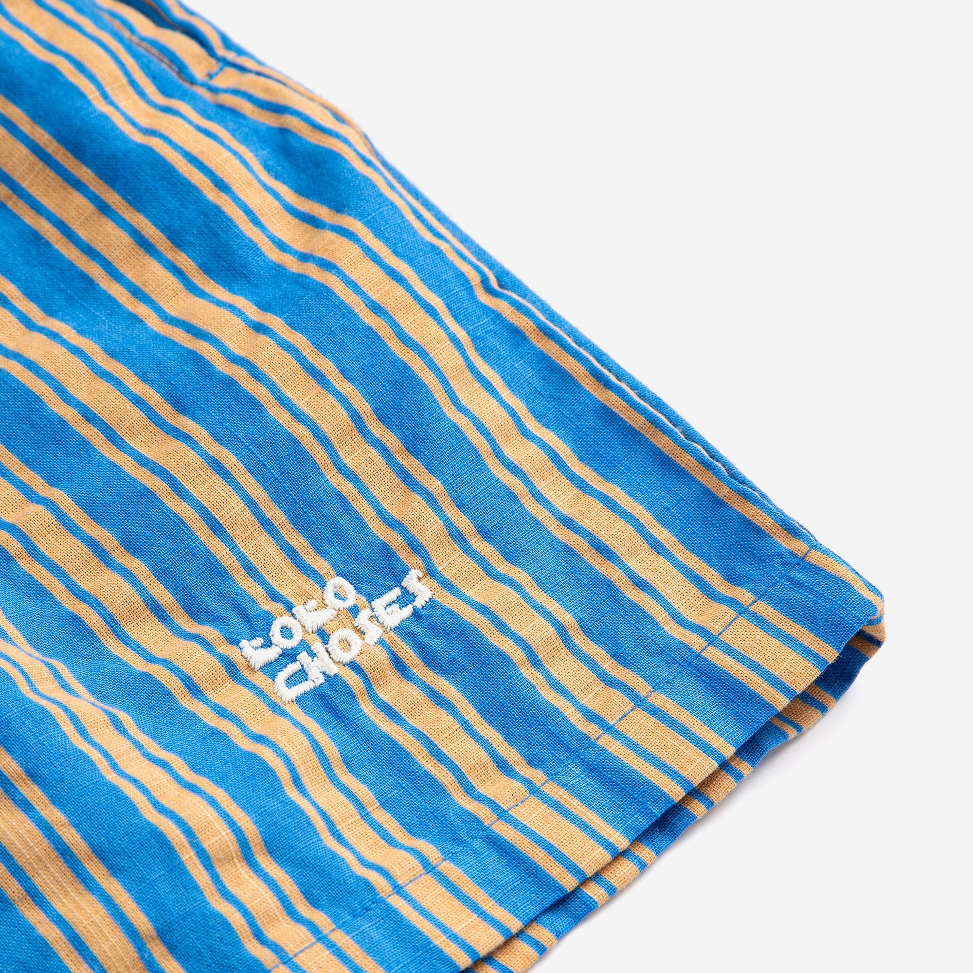 BOBO CHOSES NEW HAIRLINE WOVEN SHORTS: ORANGE